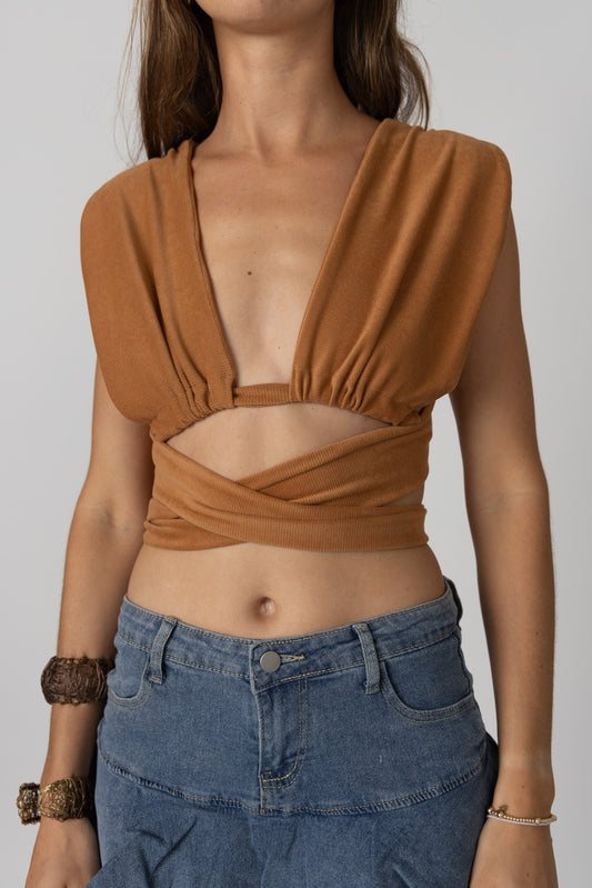 Oak Wrap Top