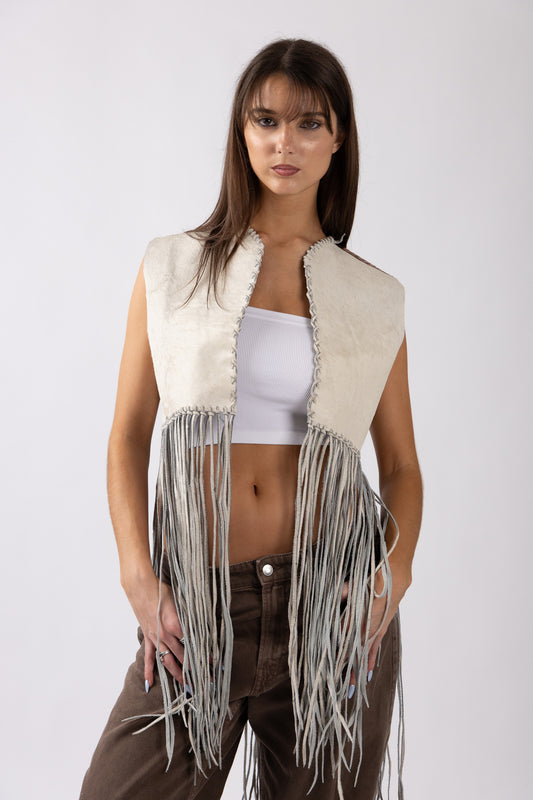 Calafate Fringe Vest