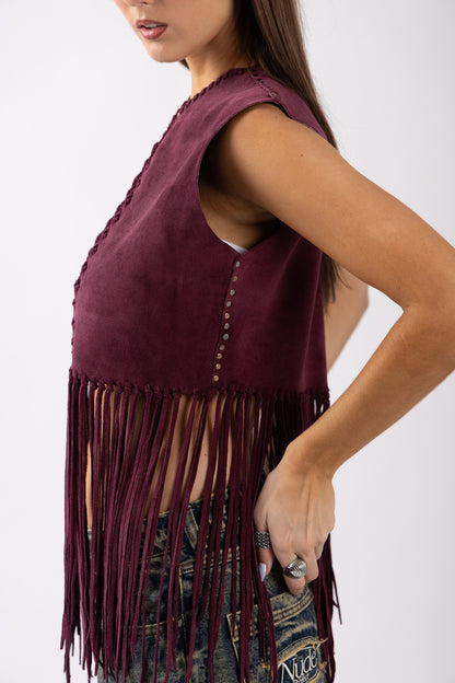 Tucumán Fringe Vest