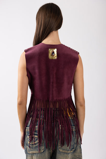 Tucumán Fringe Vest