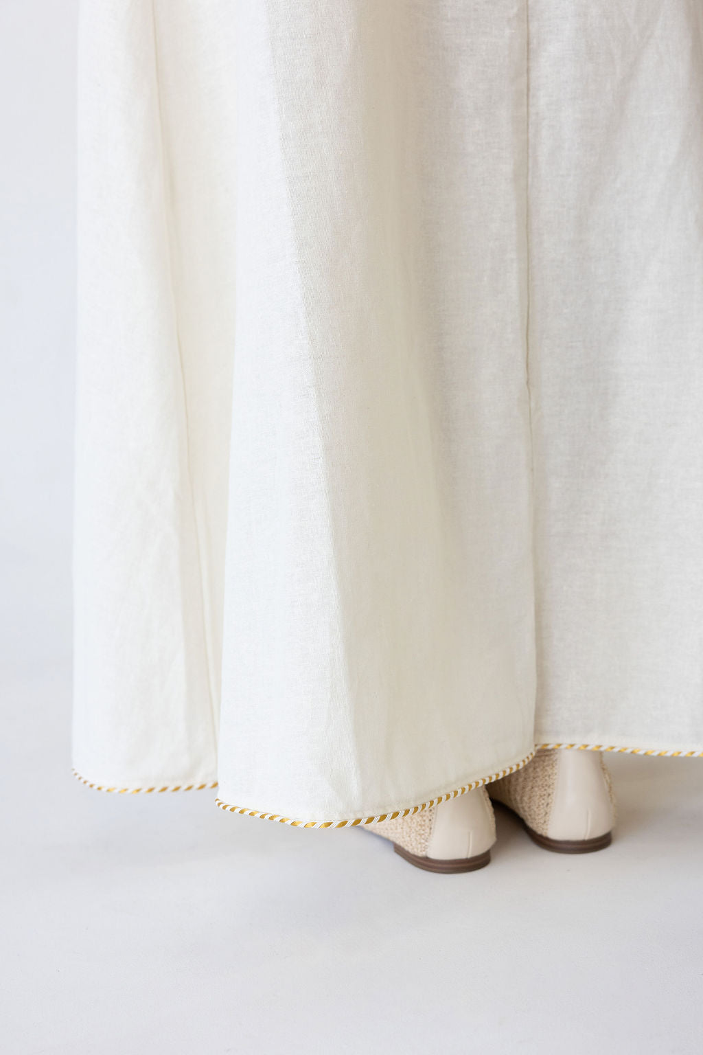 vestido halter serena - natural