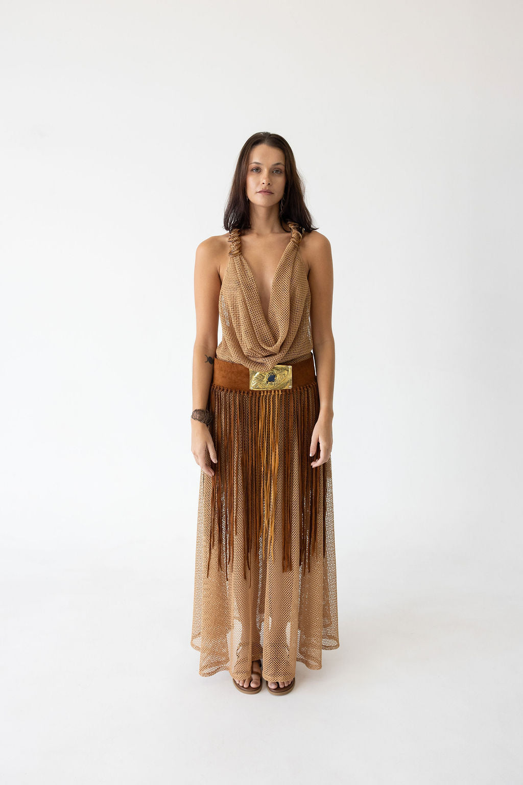 raíces maxi dress