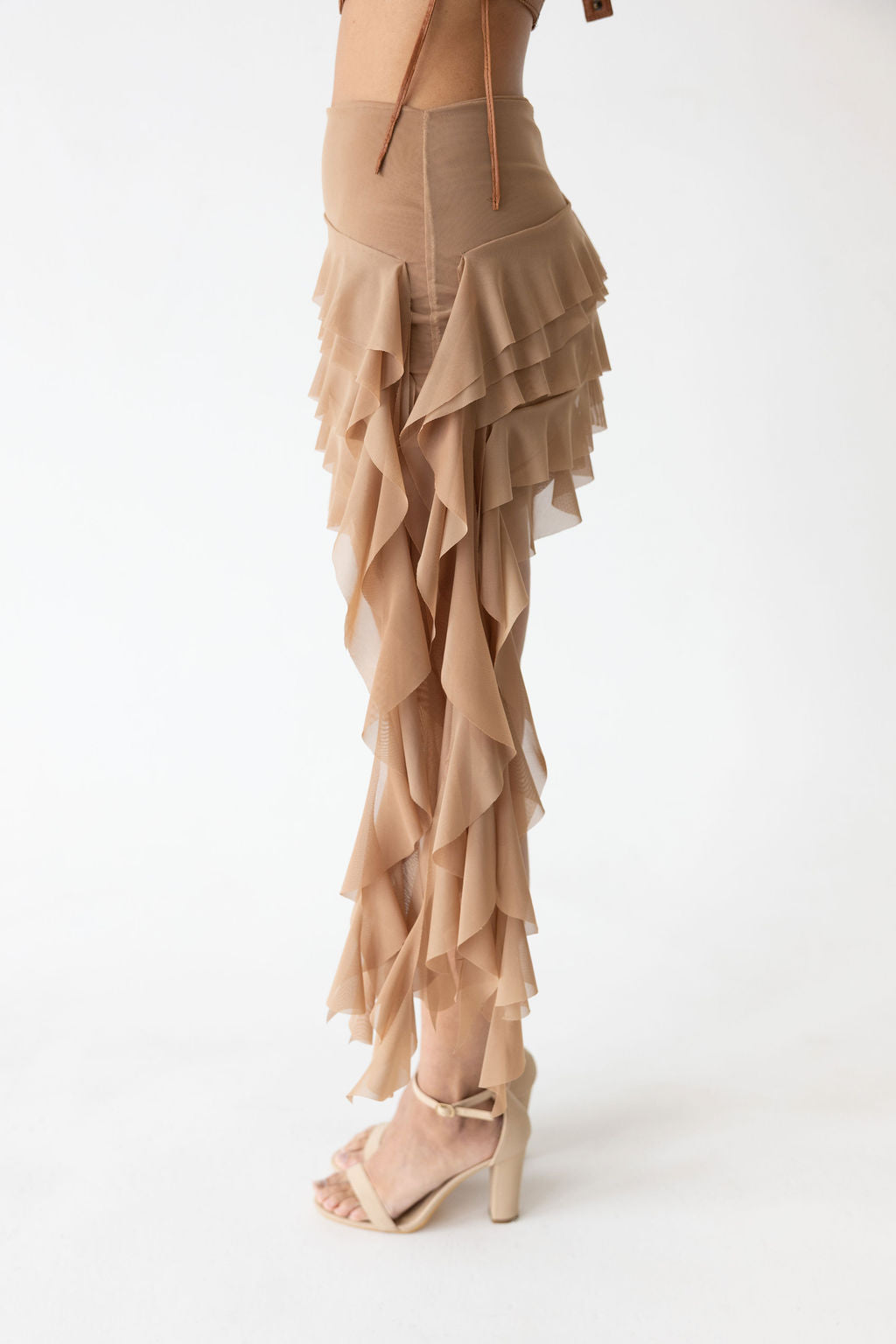 juana ruffles skirt