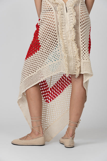 Hibiscus Crochet Dress