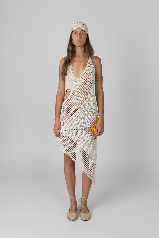 Violeta Crochet Dress