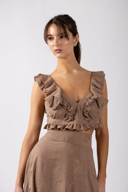 Athena Ruffles Top