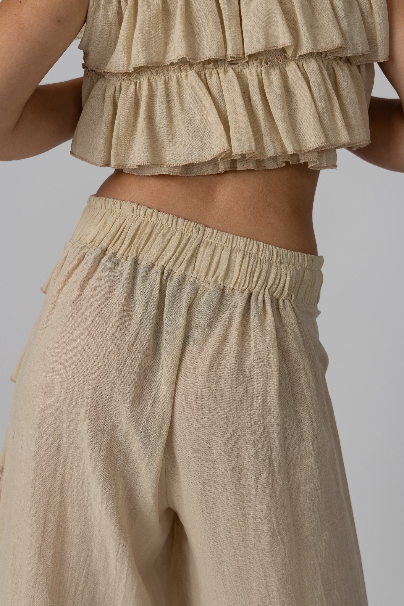 bohemia ruffles pant