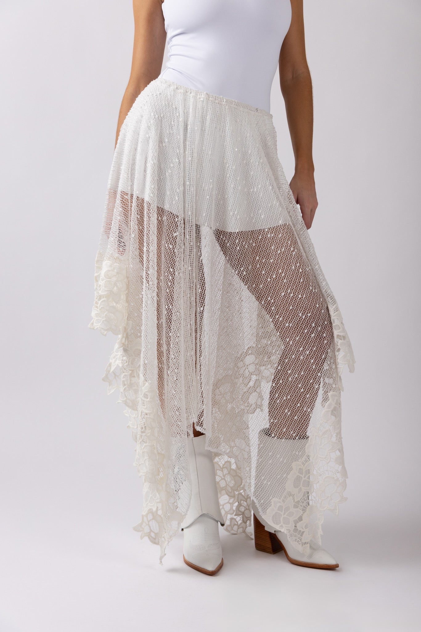 luna lace skirt
