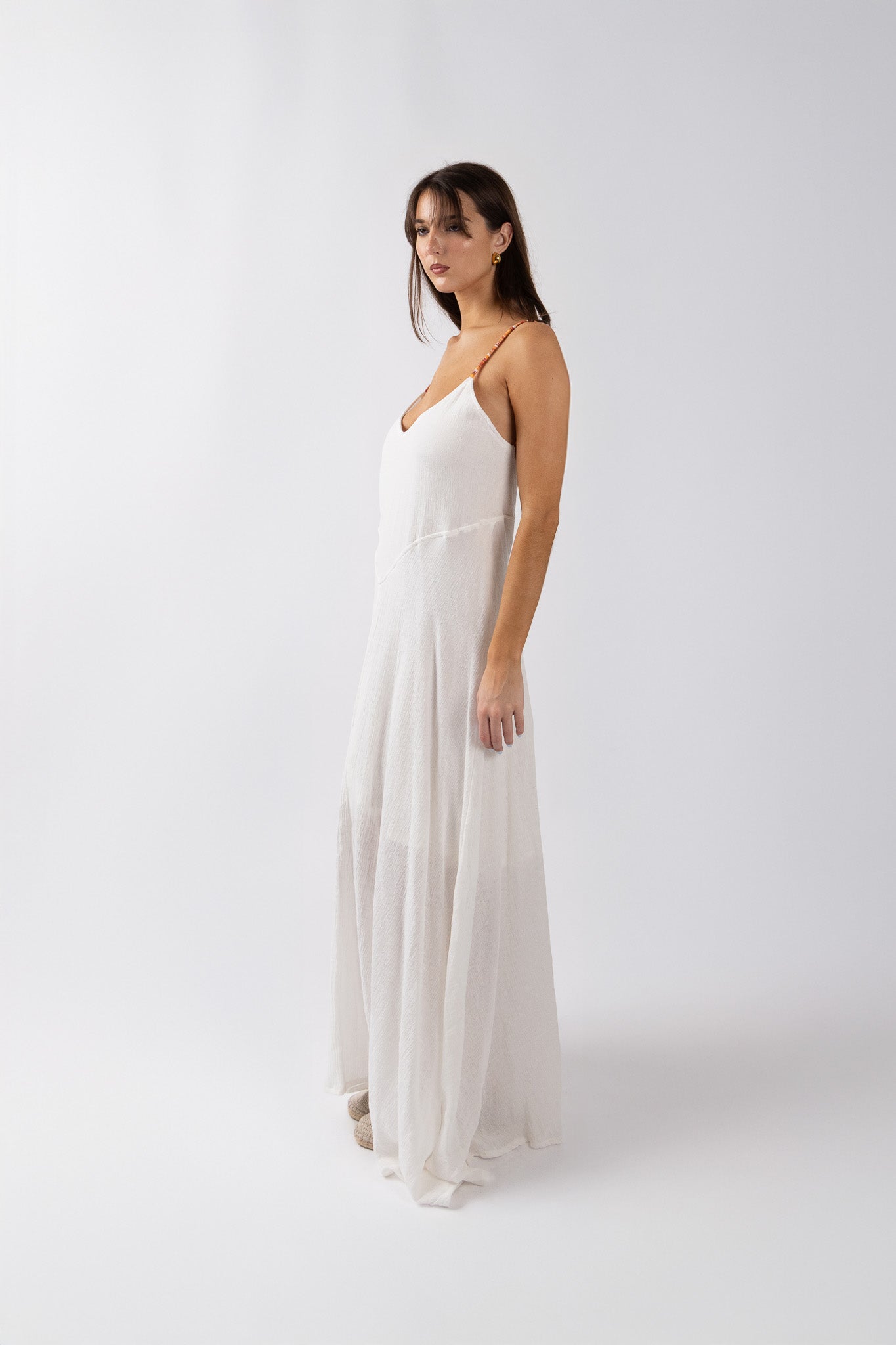 ayres dress - orange strap