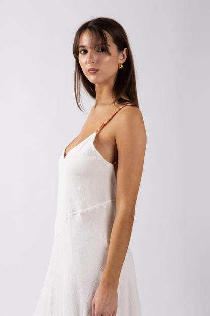 Ayres Dress - Orange Strap