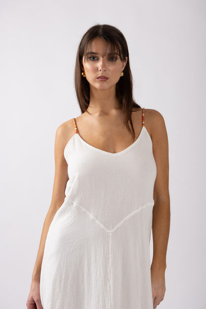 Ayres Dress - Orange Strap