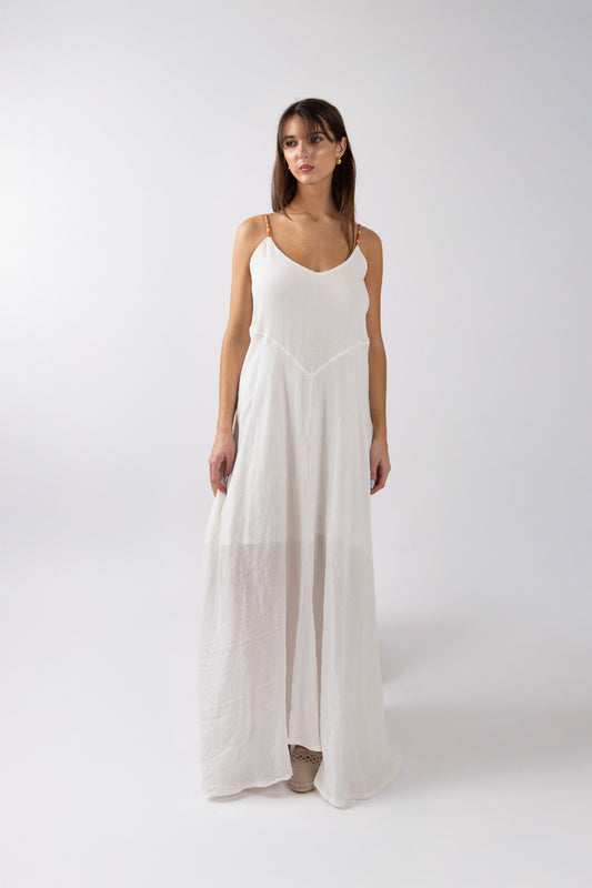 Ayres Dress - Orange Strap