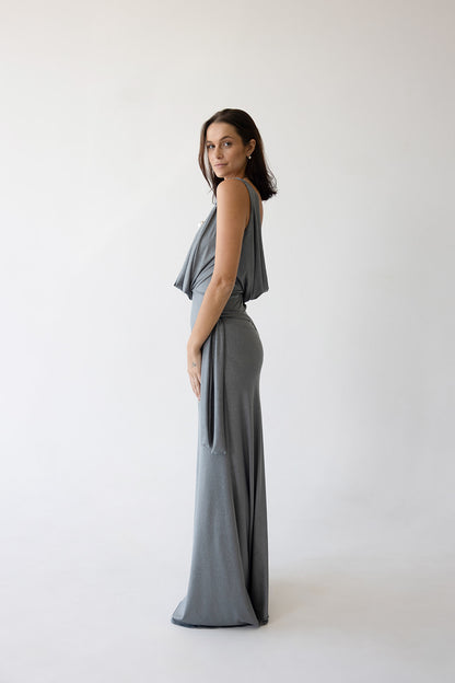 Resort Maxi Dress - Grey