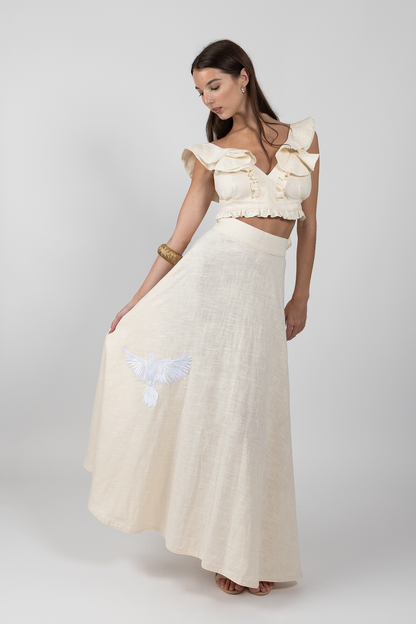 Paloma Linen Skirt