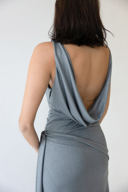 Resort Maxi Dress - Grey