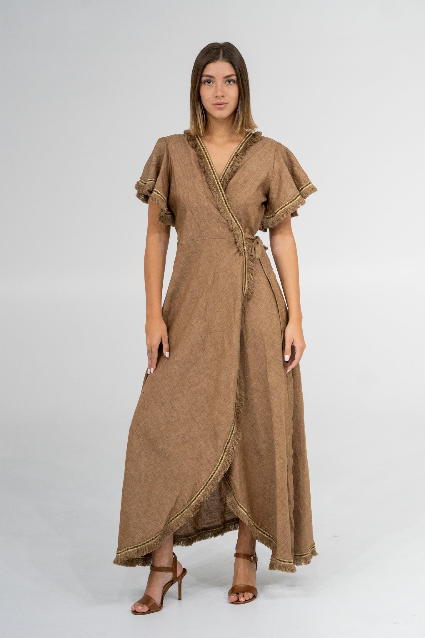 roma wrap dress