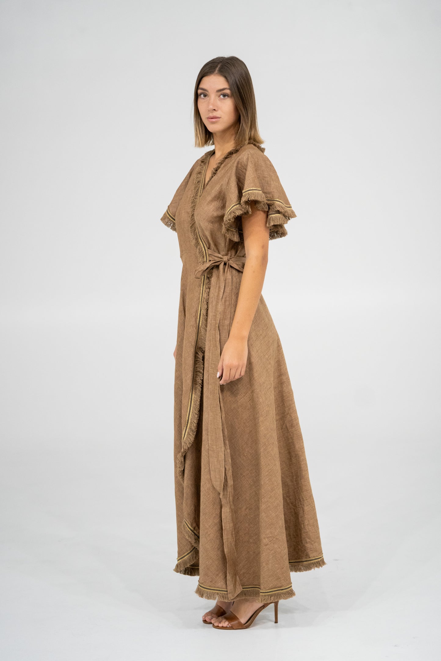 roma wrap dress