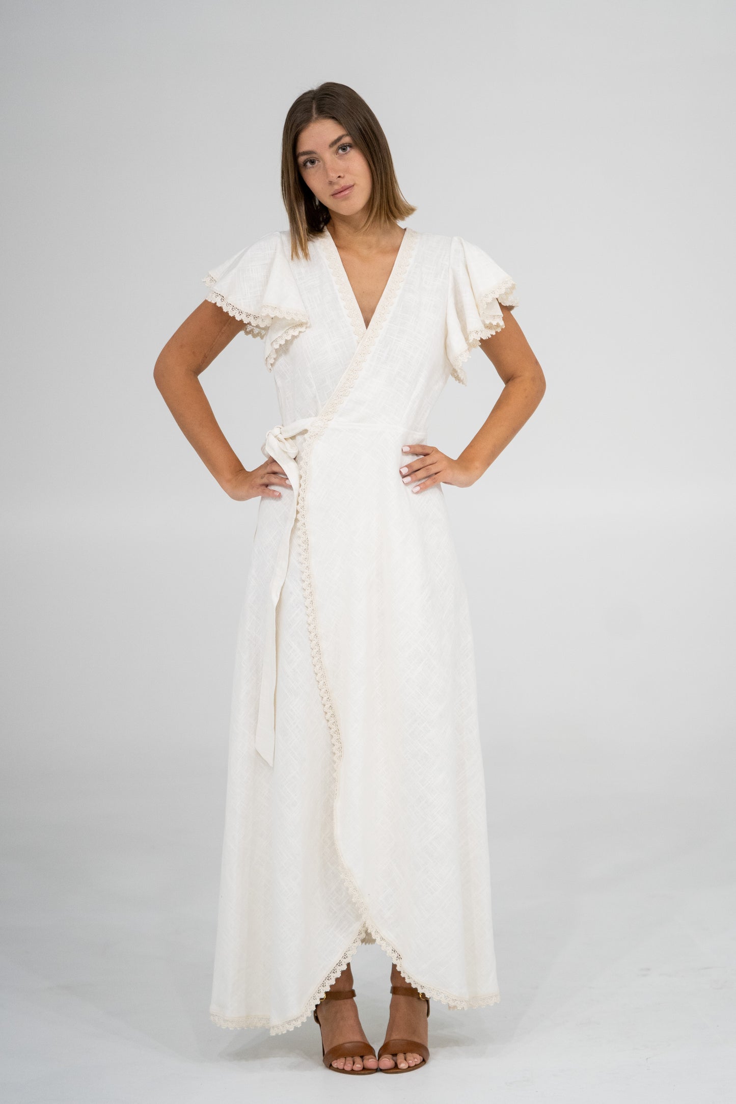 cabos wrap dress