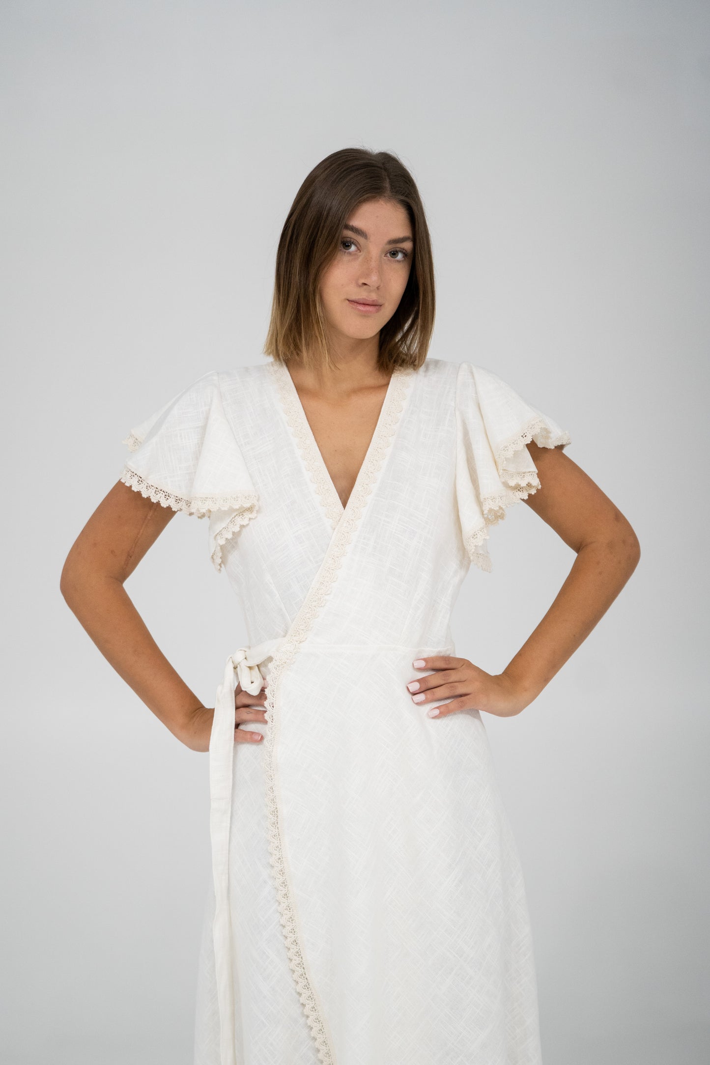 cabos wrap dress