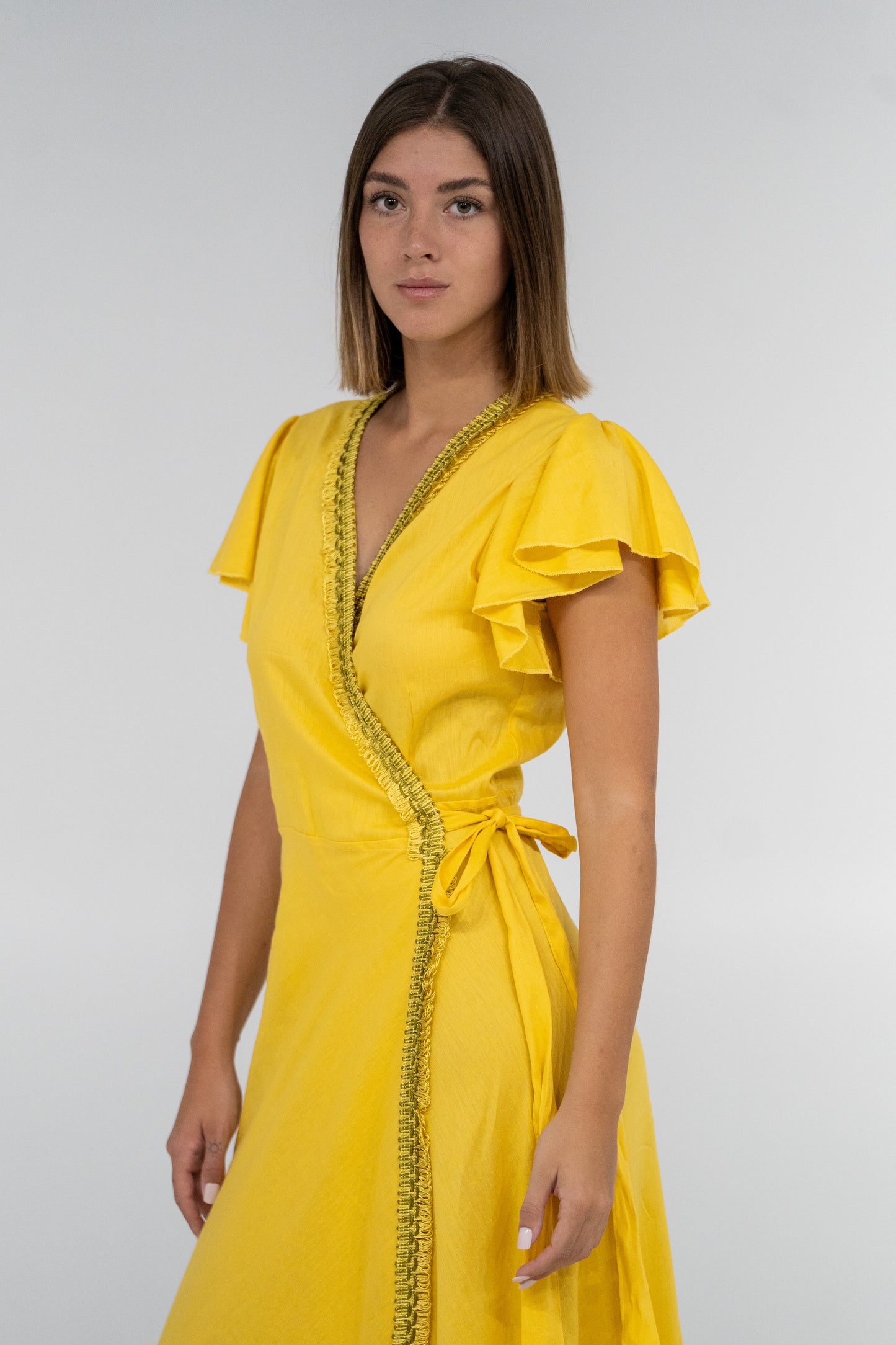 lisboa wrap dress