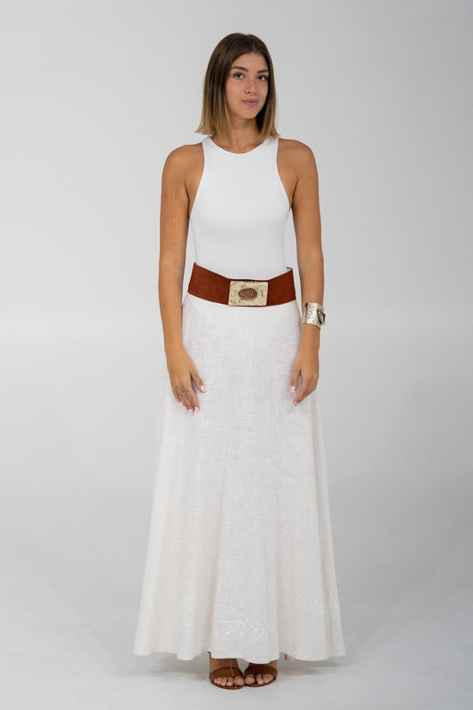 Serena Linen Skirt