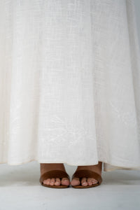 Falda de lino Serena