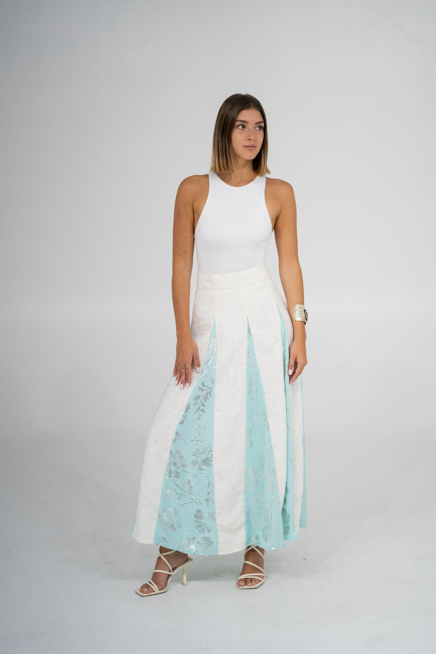 aqualina maxi skirt