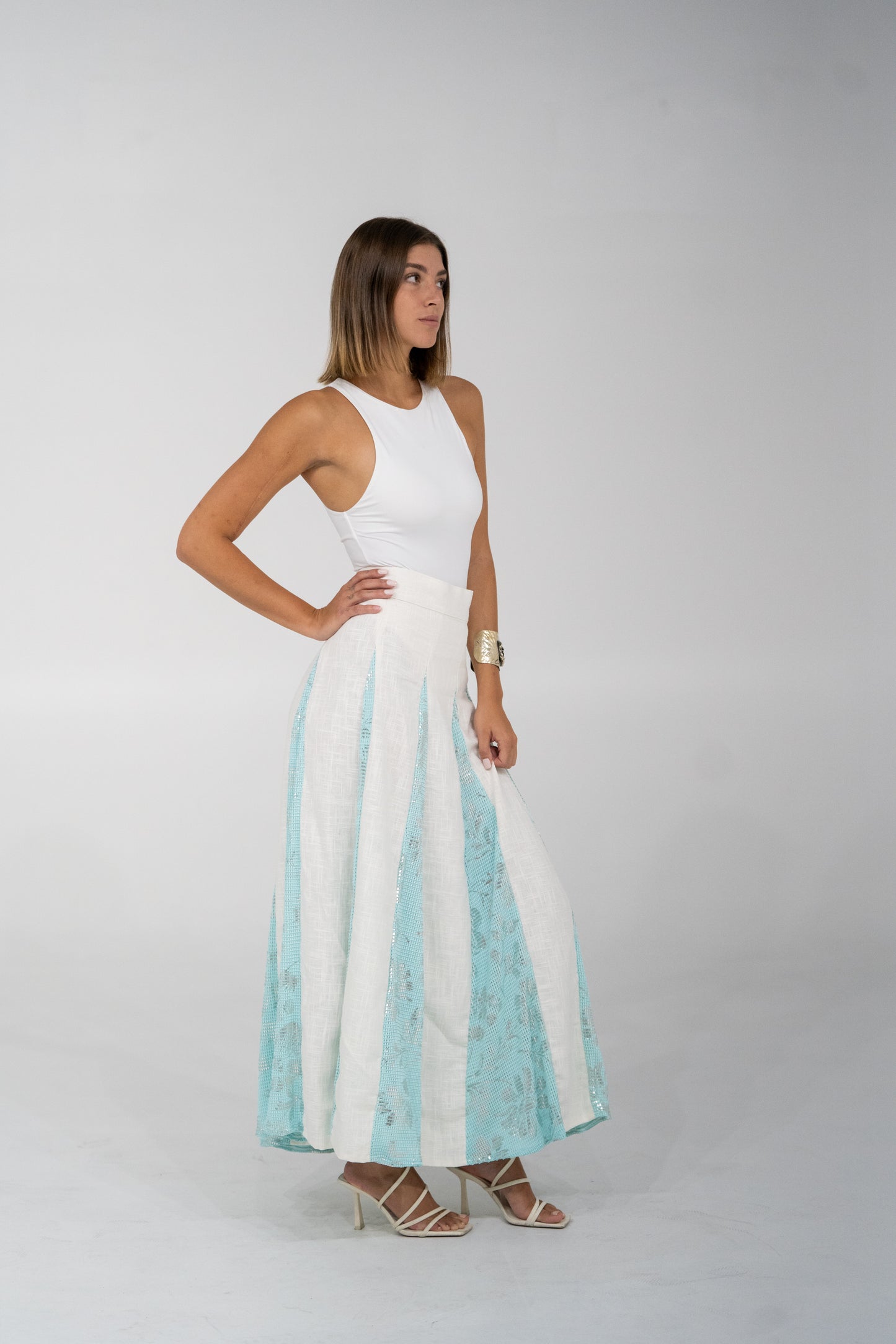 aqualina maxi skirt