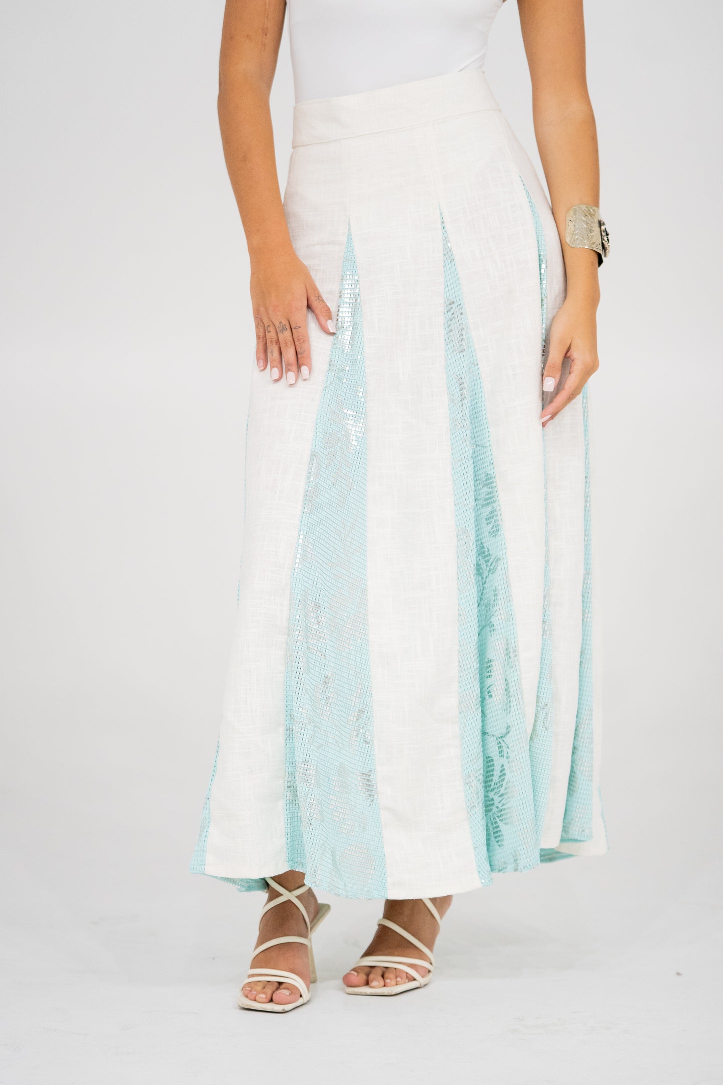 aqualina maxi skirt