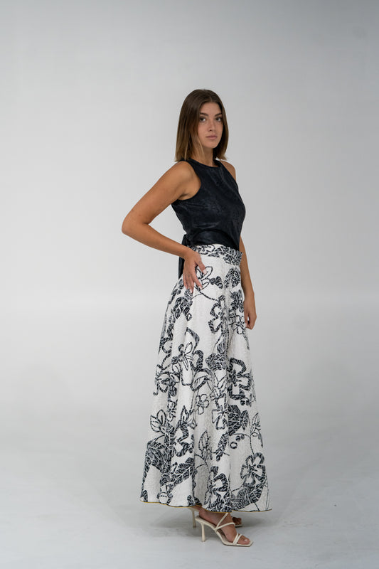 Falda maxi Flora