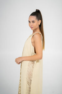 Tibet Dress Beige