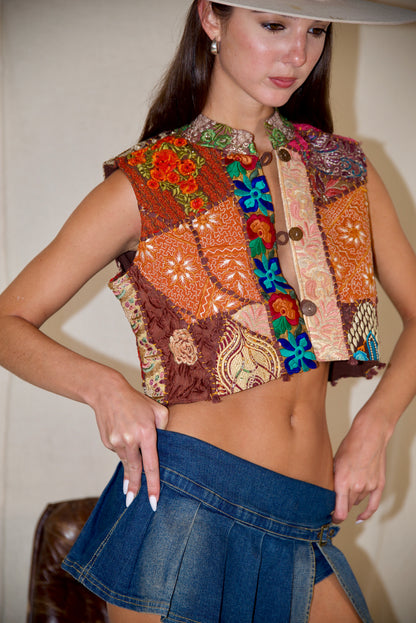 Gypsy Vest Brown