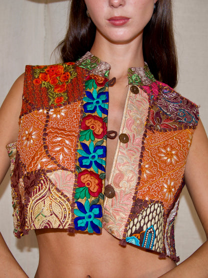 Gypsy Vest Brown