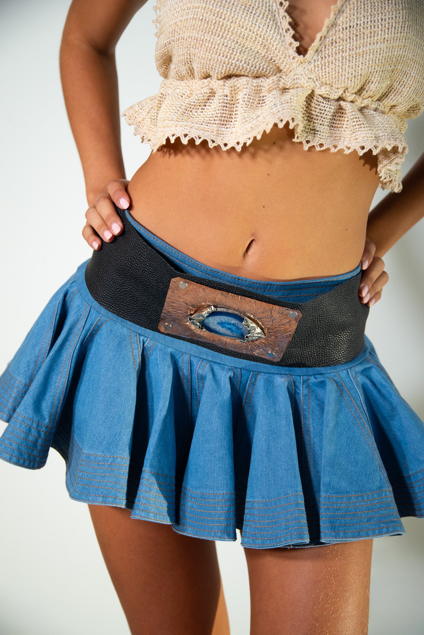 volado mini skirt