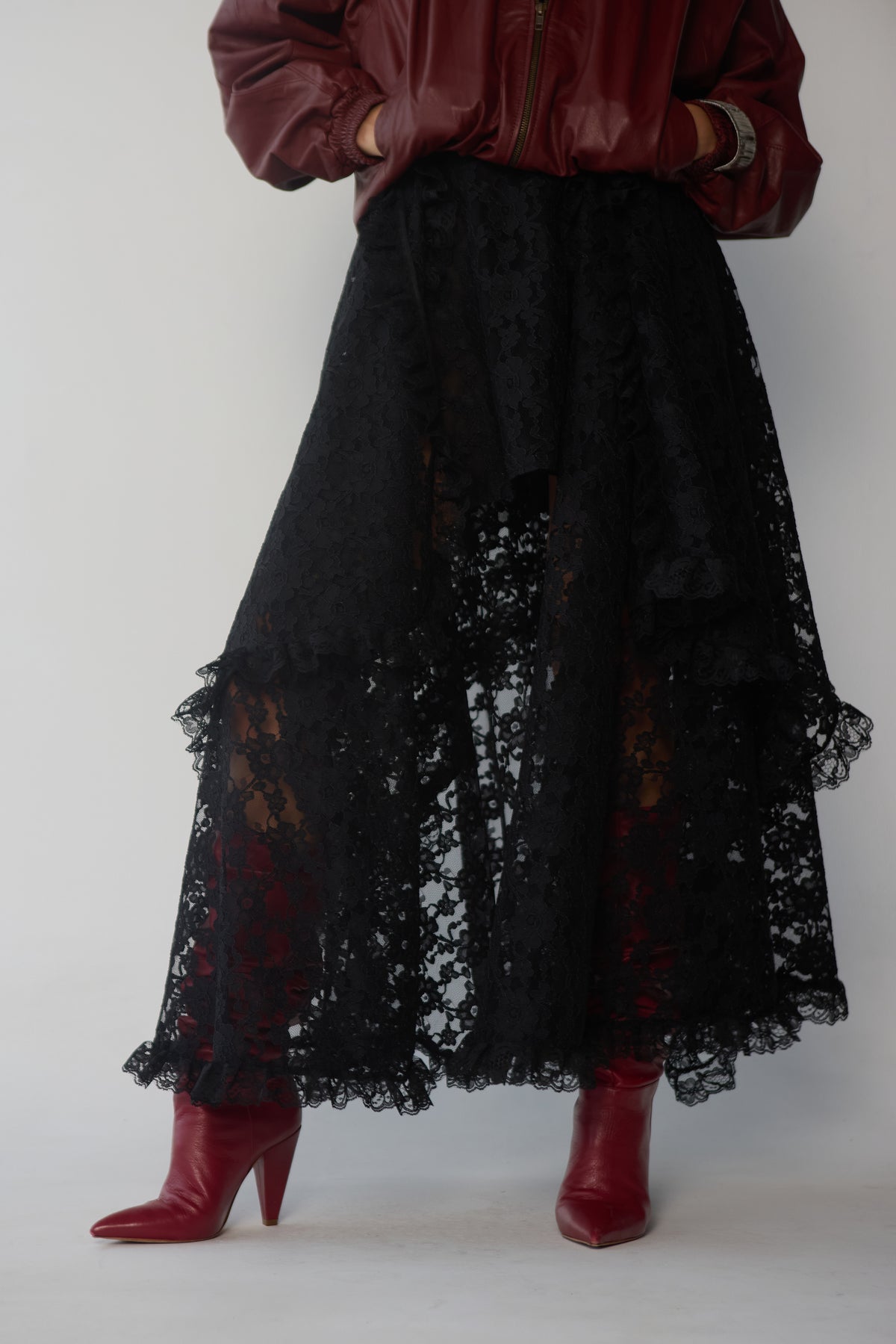 emily lace skirt