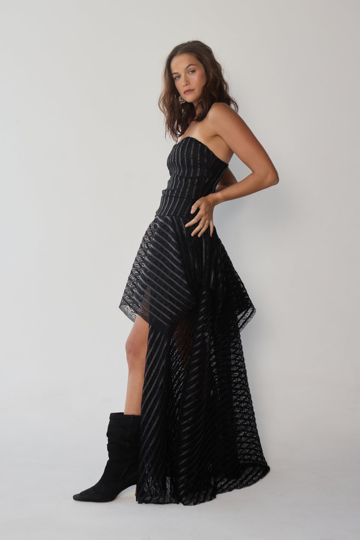 vivien strapless dress