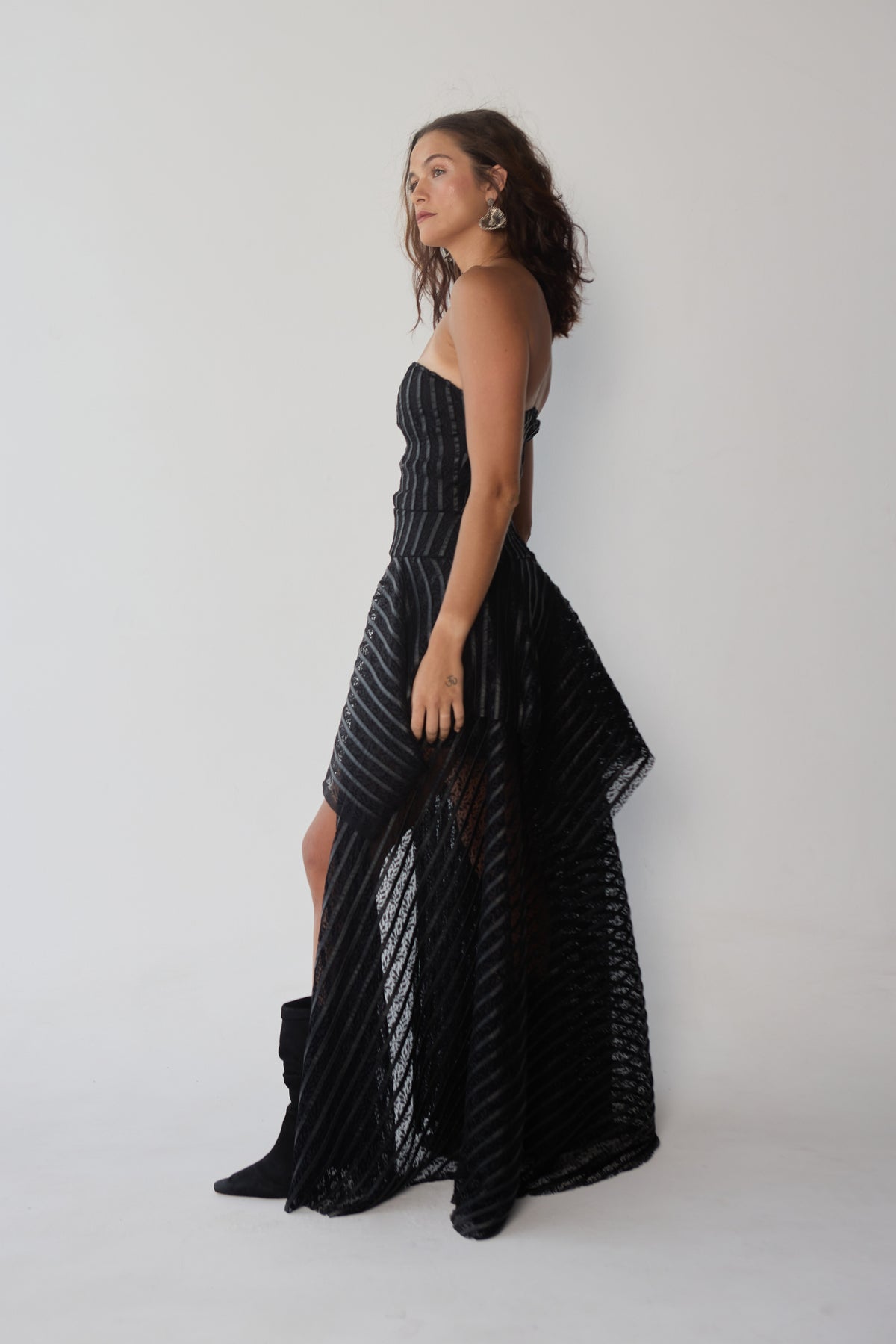 vivien strapless dress