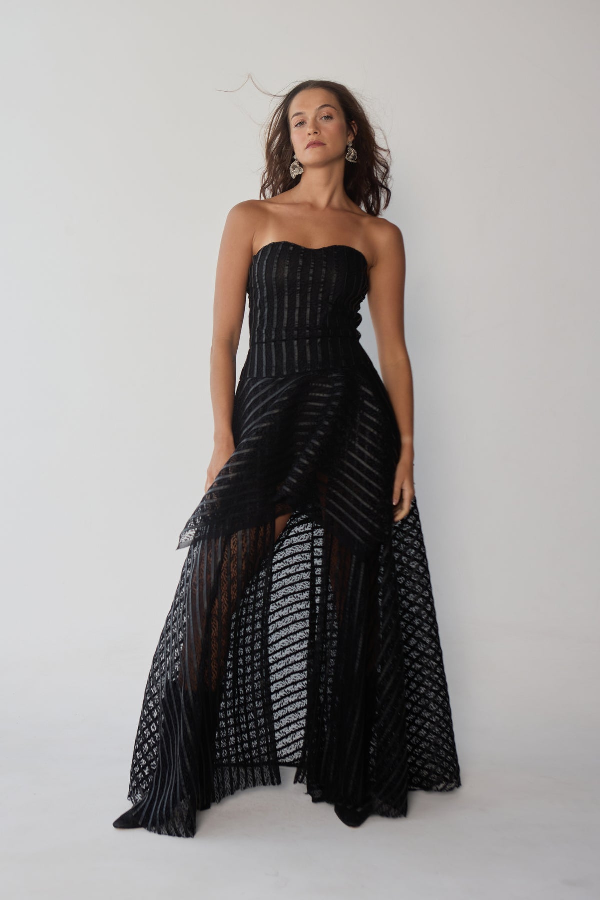 vivien strapless dress