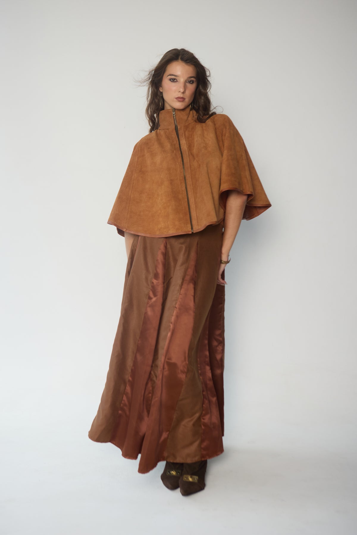pampa zipper cape