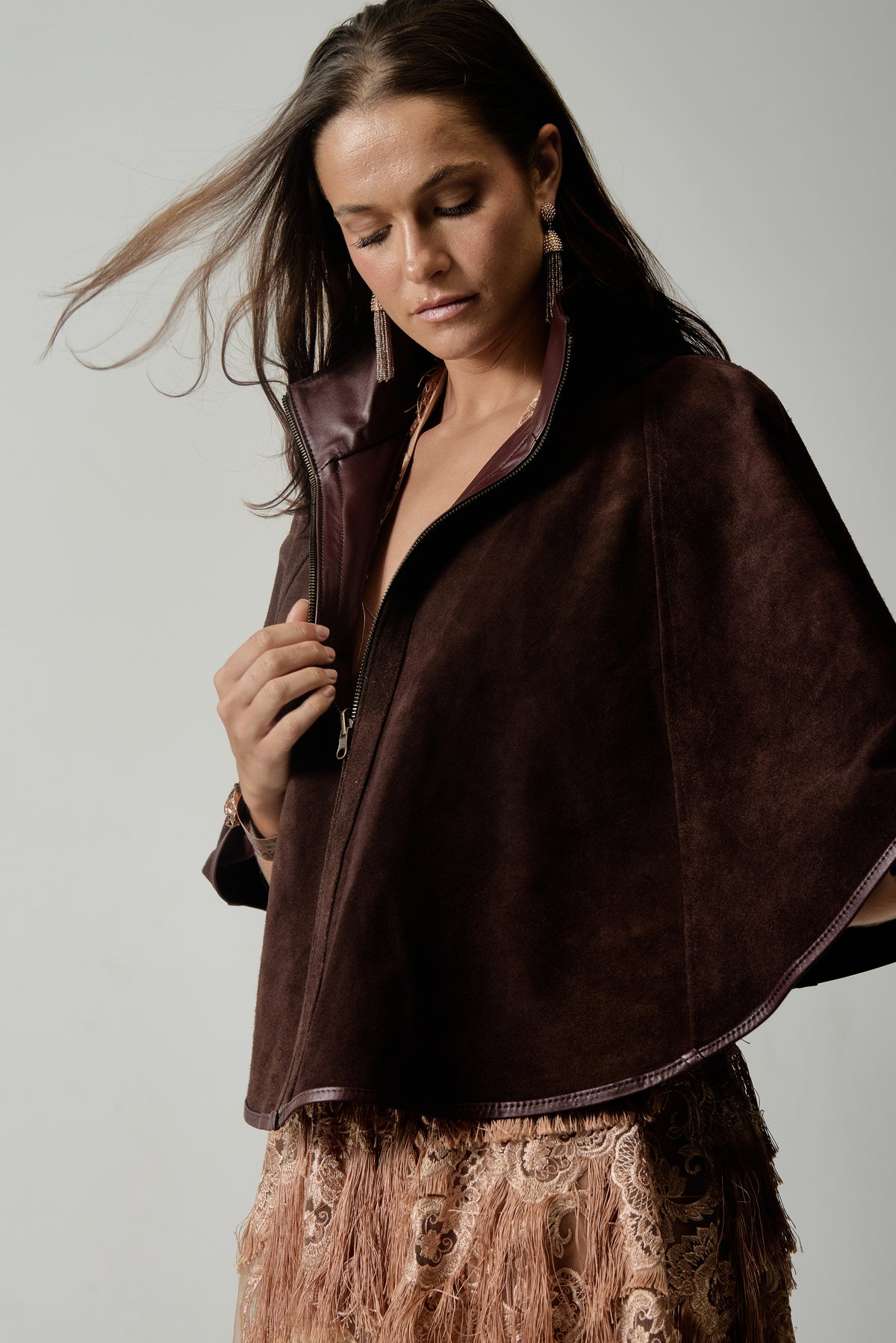 córdoba zipper cape