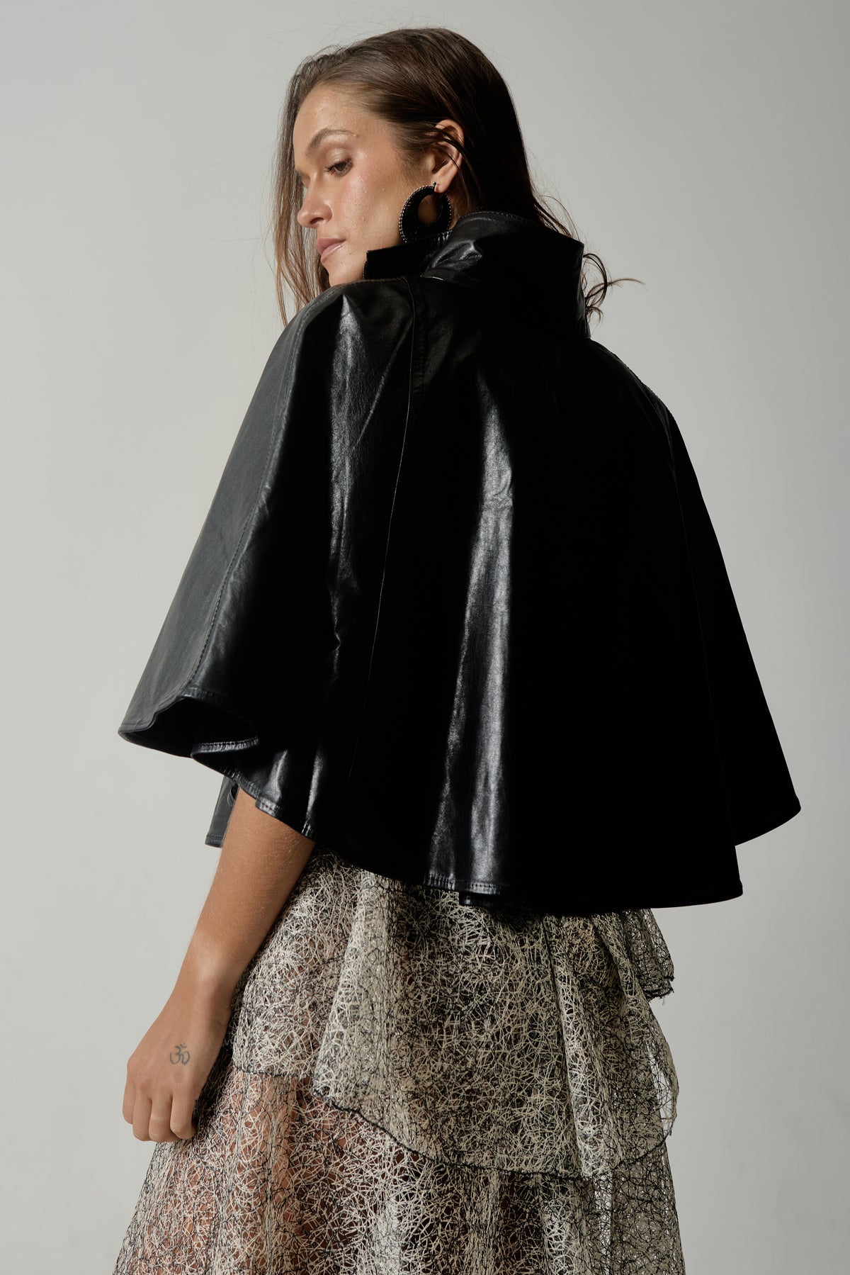 andes zipper cape