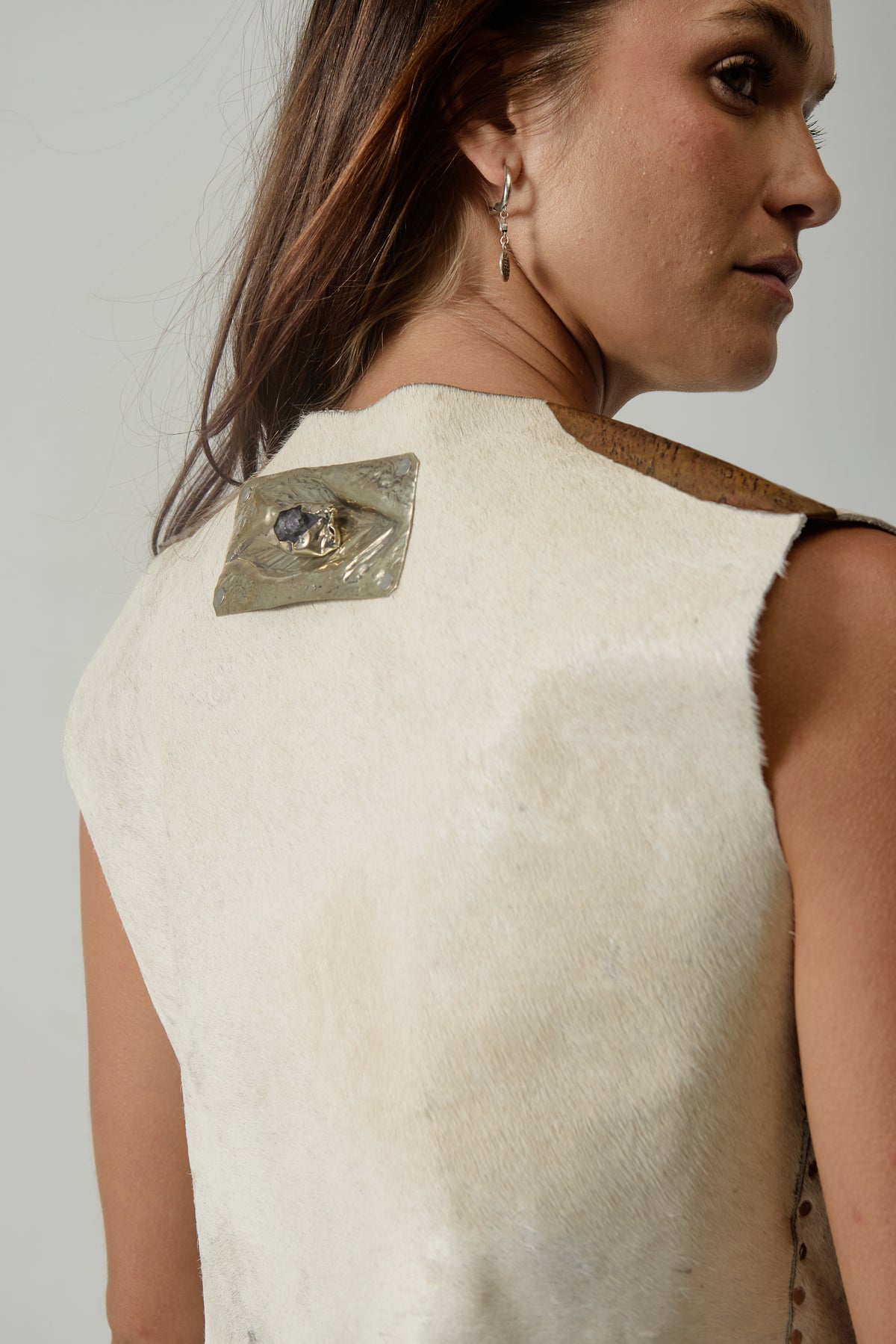 calafate fringe vest
