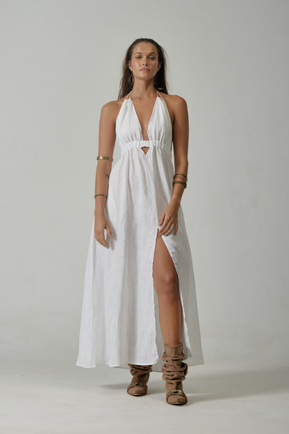 Roma Dress - White