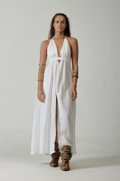Roma Dress - White