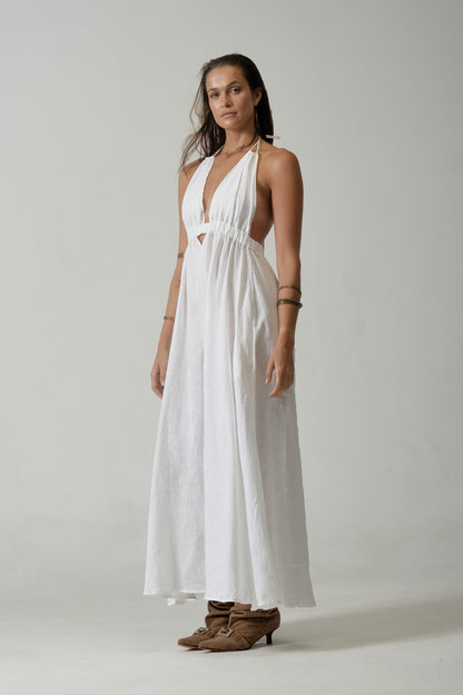 Roma Dress - White