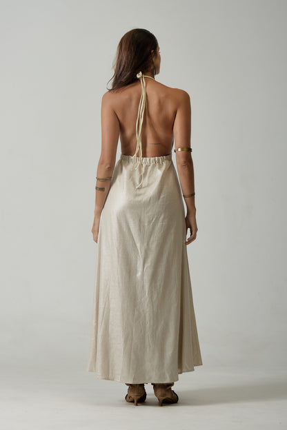 Roma Dress - Gold