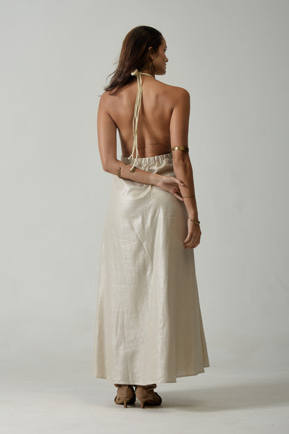 Roma Dress - Gold