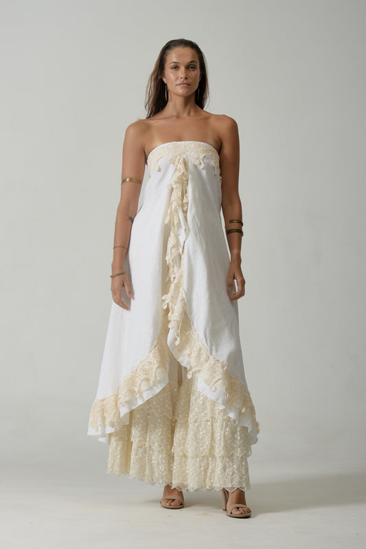 Alma Strapless Dress