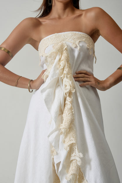 Alma Strapless Dress