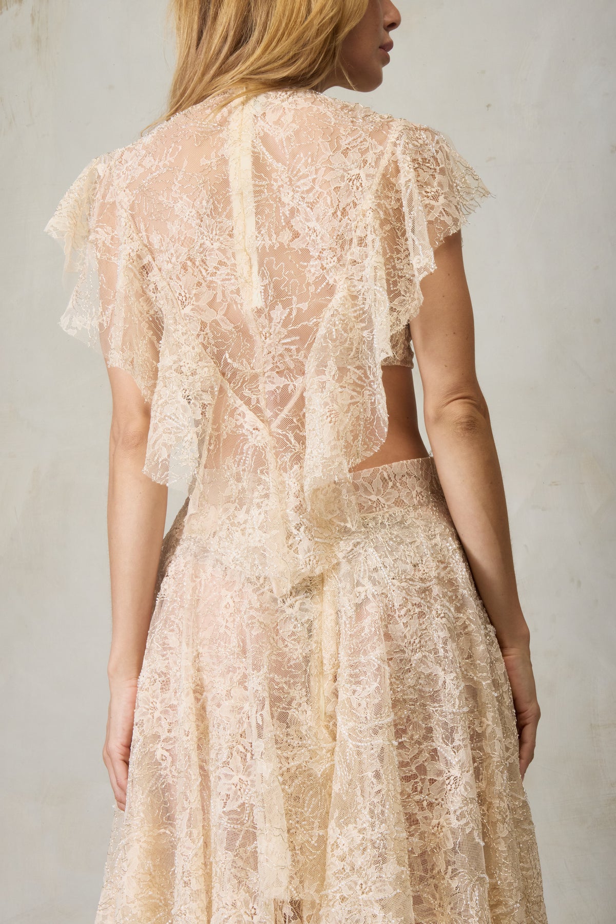 conjunto de encaje lavinia